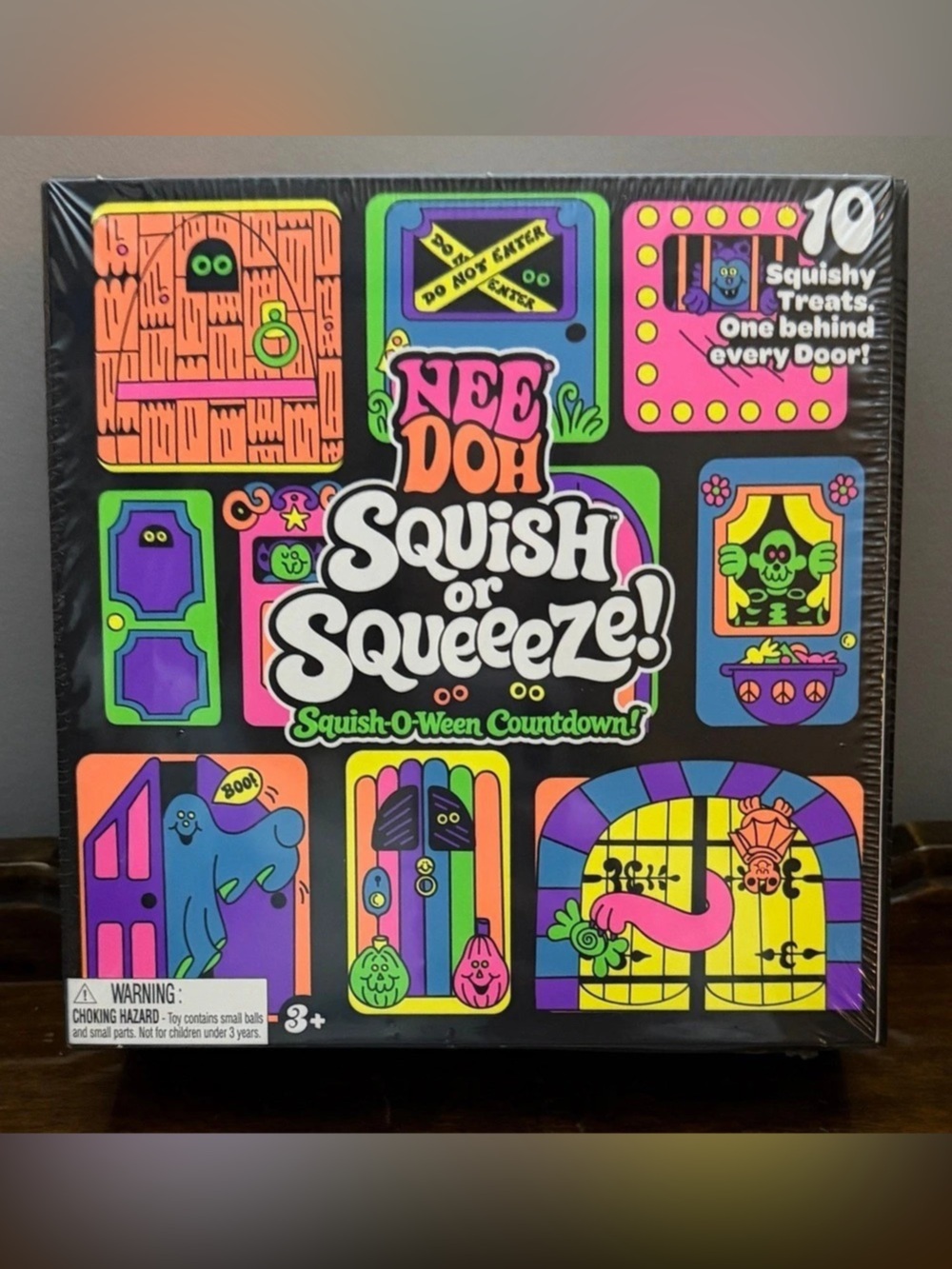 Schylling NeeDoh Squish or Squeeze Countdown - 💯 Authentic - brand new.w factory